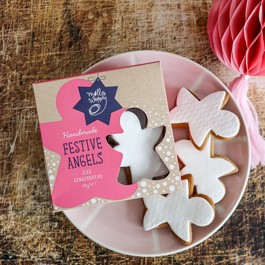 Xmas Gingerbread Festive Angels 120g UNIT