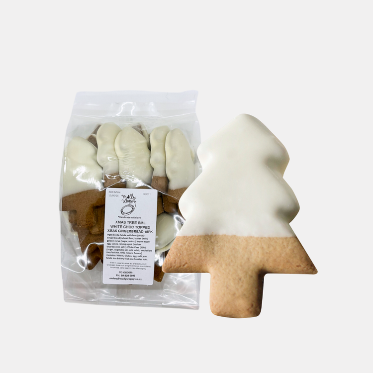 Xmas Bulk Gingerbread Tree Small 18pk 378g Bag