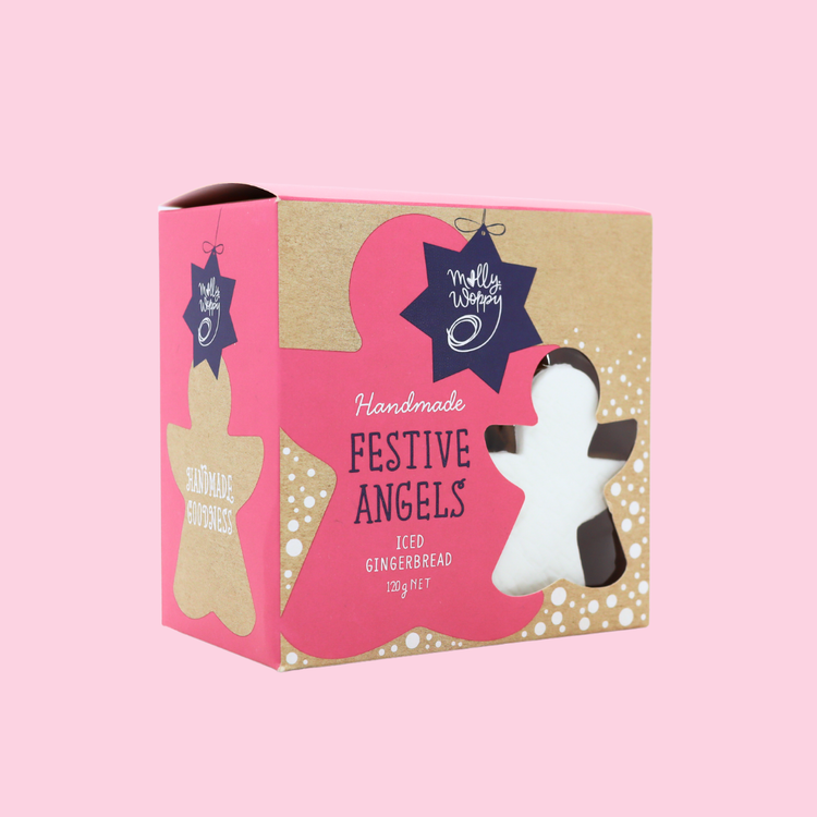 Xmas Gingerbread Festive Angels 120g UNIT