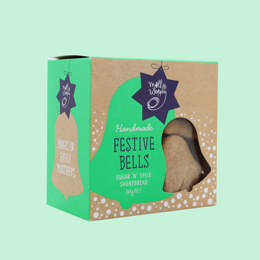 Xmas Shortbread Festive Bells 130g UNIT