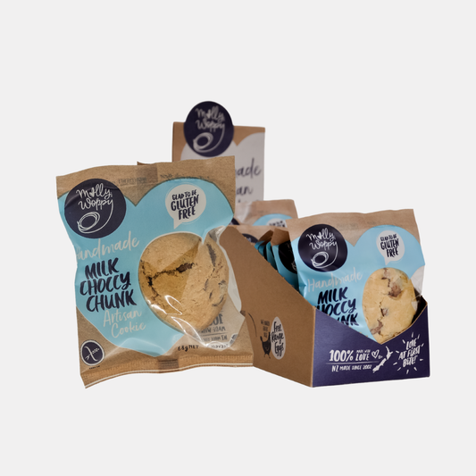 Grab'N'Go Cookie Gluten Free Milk Choccy Chunk 68g 12/SLV