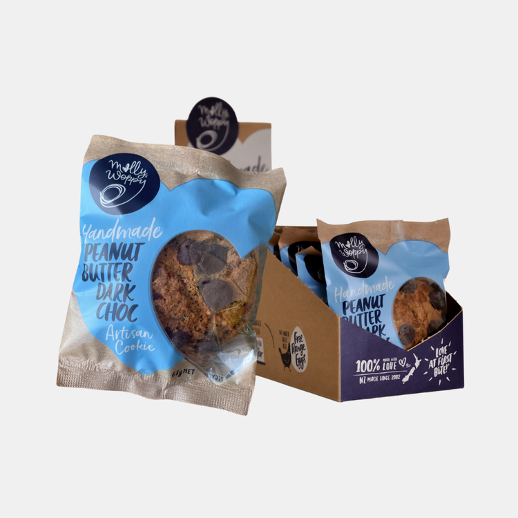 Grab'N'Go Cookie Peanut Butter Dark Choc 68g 12/SLV