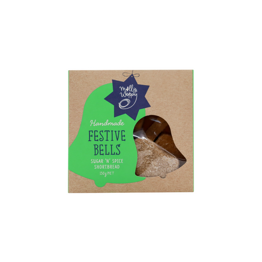 Xmas Shortbread Festive Bells 130g UNIT