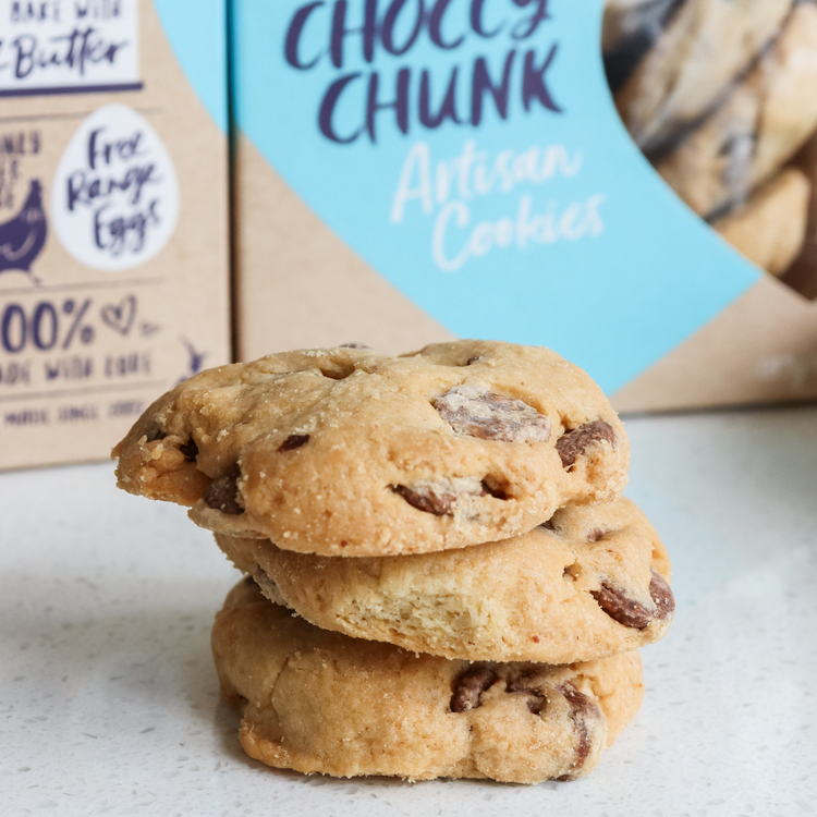 Artisan Cookie Gluten Free Milk Choccy Chunk 185g 7/CTN