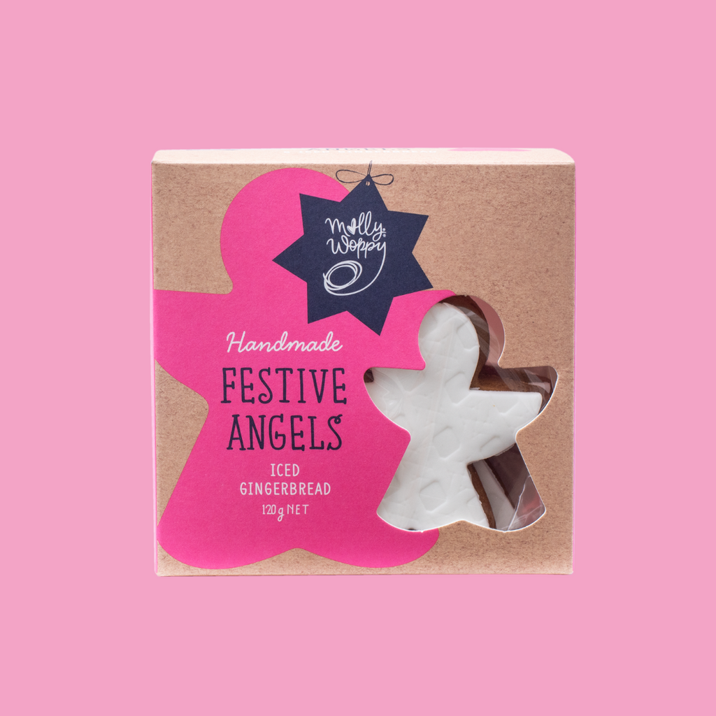 Molly Woppy Iced Angels Gingerbread Christmas Cookies – Molly Woppy ...